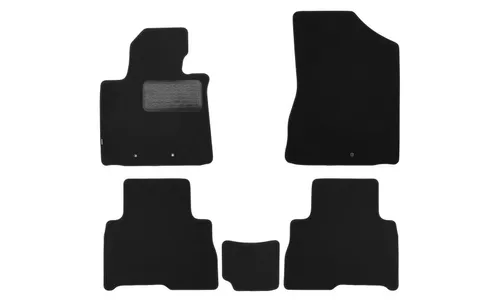 Коврики в салон Klever Premium подходят для KIA Sorento АКПП (IIr), 2012-2021, внедорожник , 5 шт. (текстил / Киа Соренто — фото 1