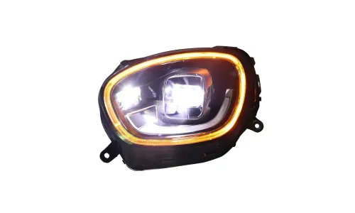 Фары передние LED с ходовыми огнями для Mini Countryman F60 (2017-2023), комплект, комплект, FT Carlight Carlight — фото 6