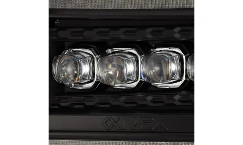 Фары светодиодные Black NOVA для GMC Sierra 1500/2500/3500 2015–2018, AlphaRex — фото 5
