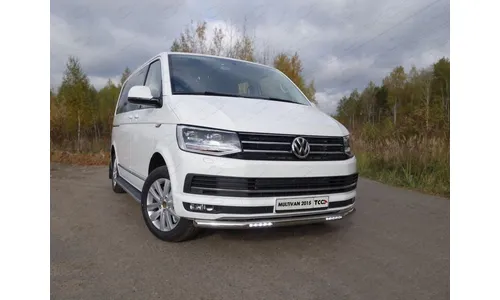 Защита передняя нижняя (с ДХО) 60,3 мм VWMULT15-03 — фото 1