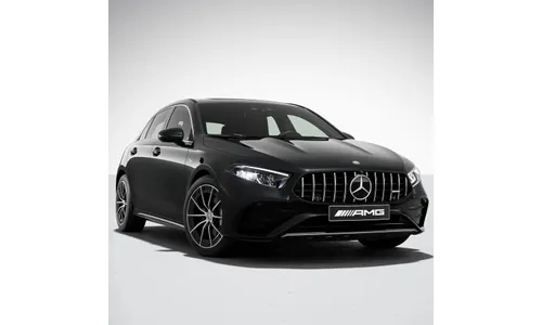 Решетка радиатора Panamericana A 35 AMG Mercedes-Benz A-Класс W177/V177 рестайлинг, хромированные ламели — фото 2