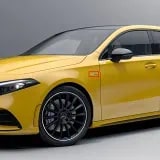 Комплект шильдиков Turbo 4Matic AMG на крылья, хром на черном фоне, 2 шт. — фото 4