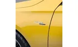 Комплект шильдиков Turbo 4Matic AMG на крылья, хром на черном фоне, 2 шт. — фото 2