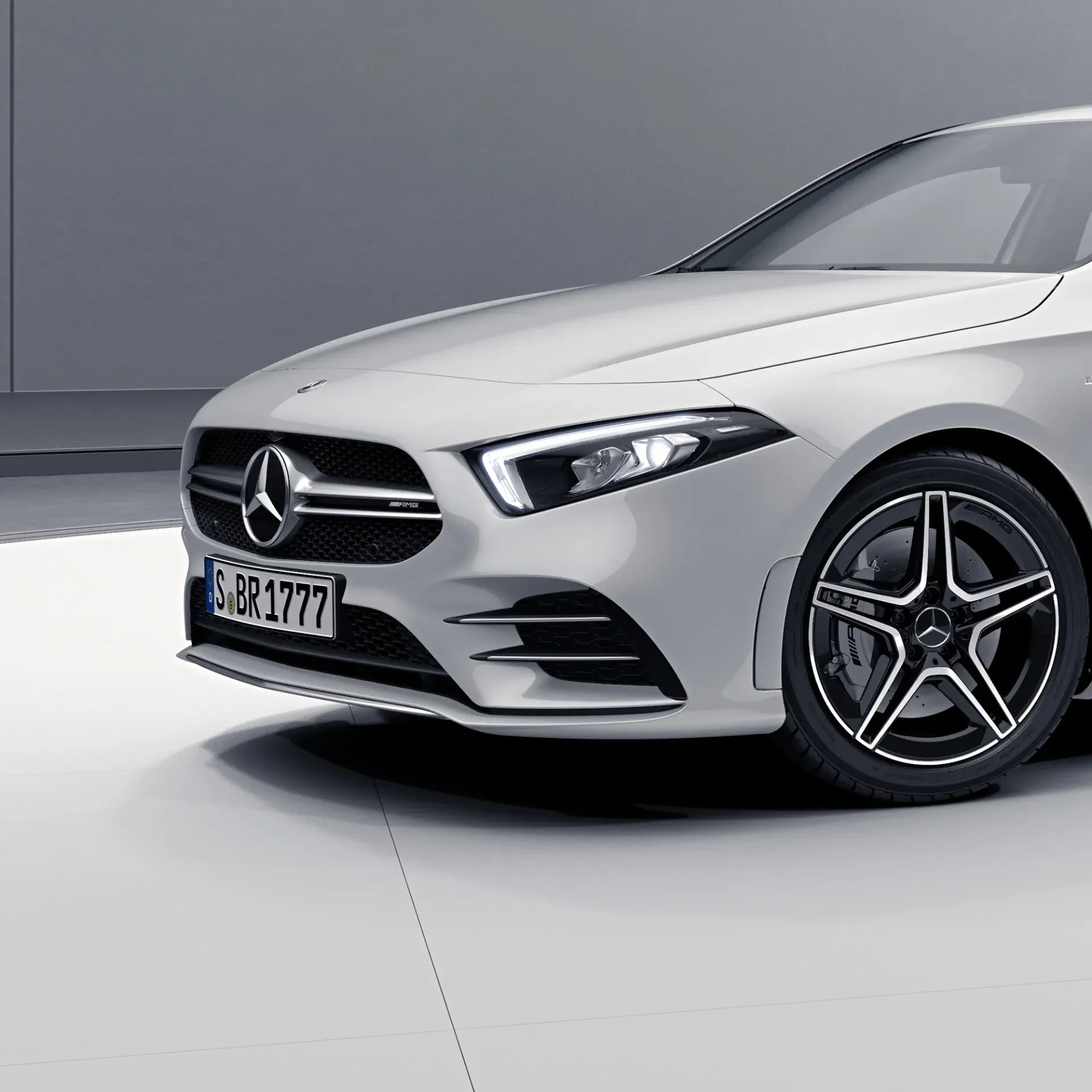 Комплект решетки Twin-Blade A 35 AMG Mercedes-Benz A-Класс W177/V177 — фото 5