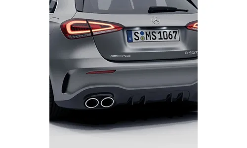 Задний диффузор A 45 S AMG для Mercedes-Benz A-Класса W177, заводское исполнение — фото 2