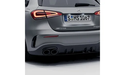 Задний диффузор A 45 S AMG для Mercedes-Benz A-Класса W177, Aero Package Night — фото 2