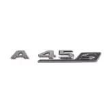 Шильдик A 45 S Mercedes-Benz A W177, темный хром — фото 3