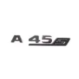 Шильдик A 45 S Mercedes-Benz A W177, темный хром — фото 4