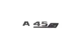 Шильдик A 45 S Mercedes-Benz A W177, темный хром — фото 4