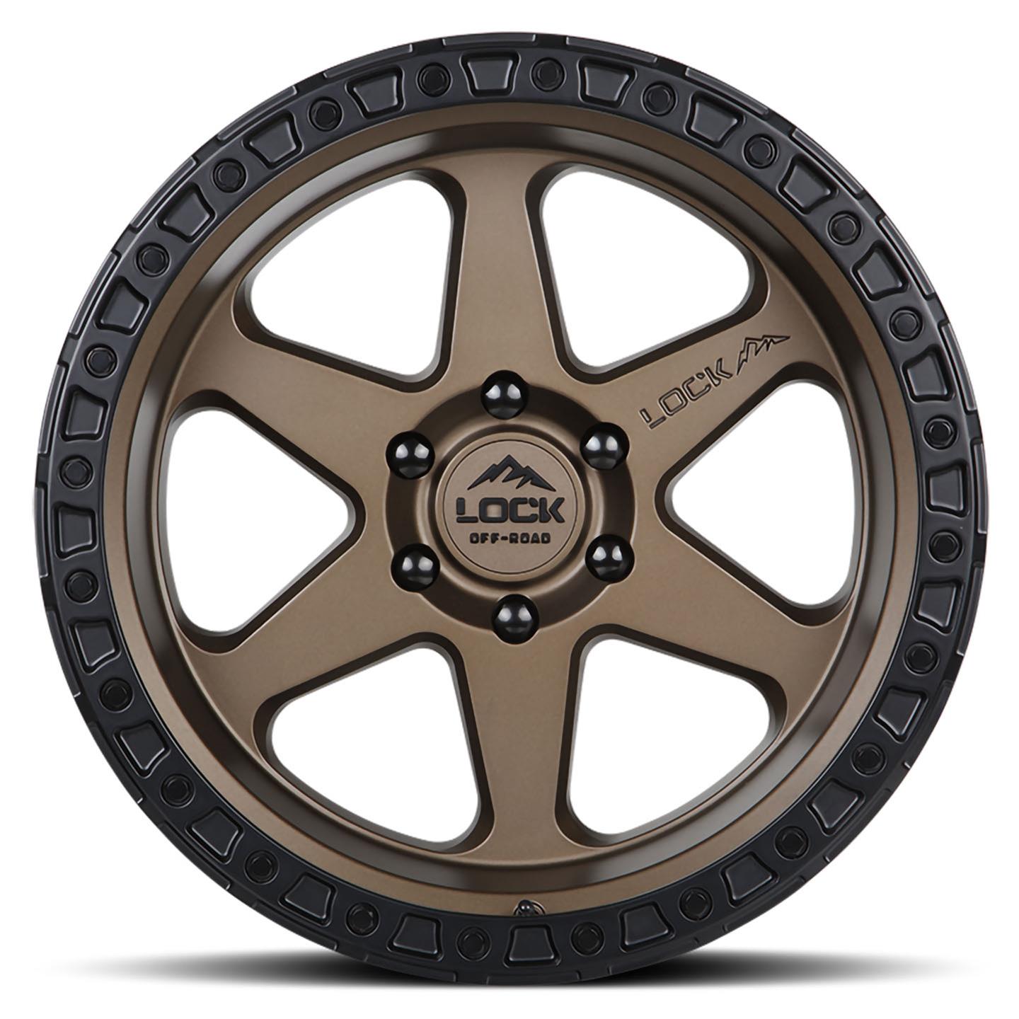 Диск колесный R20x9 Off-Road Olympus Матовый Бронза Lock Off-Road — фото 1