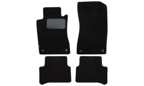 Коврики в салон Klever Premium MERCEDES-BENZ E-Class W211 АКПП 2002-2006, 2006-2009, седан, 4 шт. (текстиль) / Мерседес Бенц Е класс — фото 1