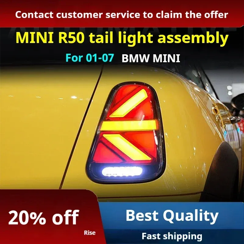 Задние LED-фонари динамический поворотник для Mini R50/R52/R53 (2001-2007), комплект, комплект, FT Carlight Carlight — фото 3