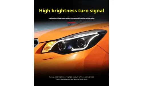 Фары передние LED с ходовыми огнями для Subaru XV (2012-2017), комплект, FT Carlight — фото 3