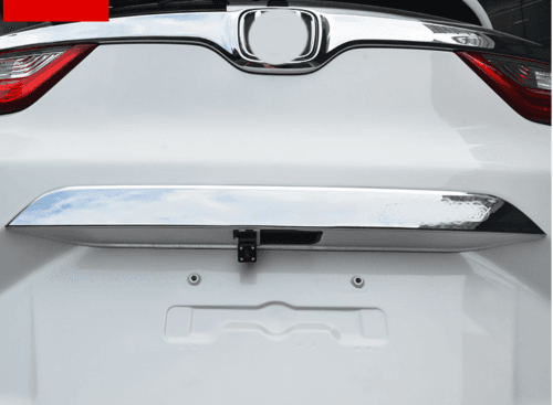 Накладка на пластик крышки багажника Honda CR-V 2017-, нержавейка — фото 2