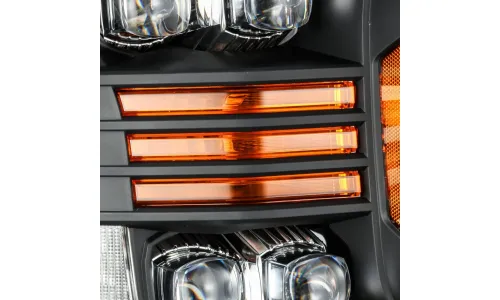 Фары проекторные светодиодные Black NOVA для Ford F-150 XL/XLT 2018–2020, AlphaRex — фото 4