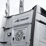 Надпись Edition 2 на кабину Mercedes-Benz Actros GigaSpace, темный хром — фото 4