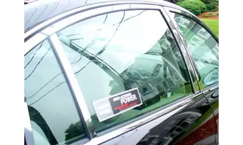 Накладки на стойки дверей из нержавеющей стали 6 шт отделка окон QAA для Nissan Altima 2002-2006 — фото 1