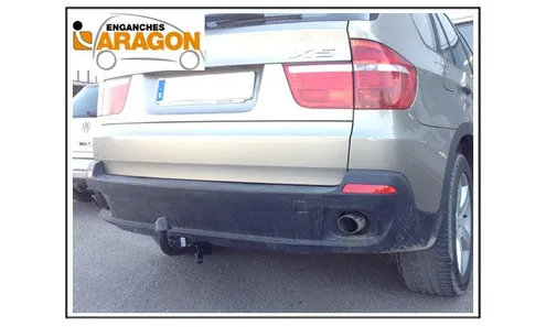 ТСУ для BMW X5 (E70) 2007-2013, BMW X5 (F15) 2013-2018, BMW X6 (E71) 2008-2014, BMW X6 (F16) 2014-2019, Тип шара: Горизонтальный, условно-съемный (леб — фото 1