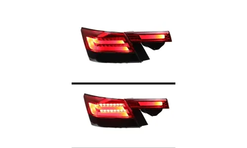Задние LED-фонари динамический поворотник для Honda Accord 8 (2008-2013), комплект, комплект, FT Carlight Carlight — фото 5