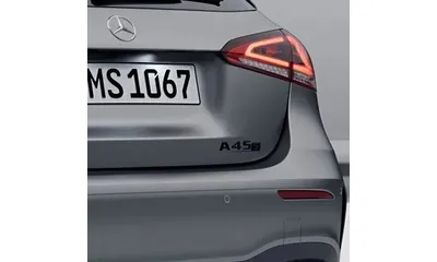 Шильдик A 45 S Mercedes-Benz A-Класс W177, черный глянцевый — фото 1