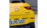 Черный глянцевый шильдик CLA 35 Mercedes-Benz CLA C118/X118 на крышку багажника — фото 2