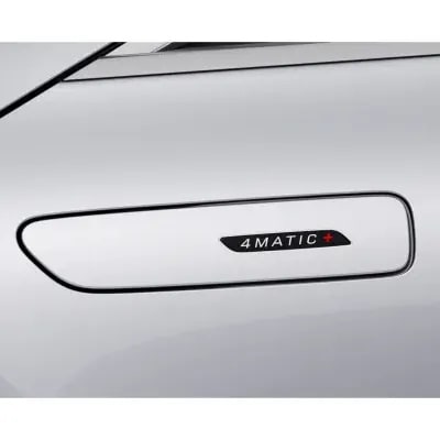 Шильдик Mercedes-Benz EQS V297 на крыло, хромированный — фото 1