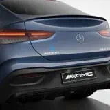 Шильдик Mercedes-Benz GLE Coupe C167, хромированный серебристый — фото 5