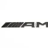 Шильдик AMG Mercedes-Benz A W177 на крышку багажника, темный хром — фото 4