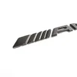 Шильдик AMG Mercedes-Benz A W177 на крышку багажника, темный хром — фото 3