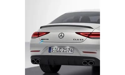 Эмблема AMG Mercedes-Benz CLS W257, темный хром — фото 1