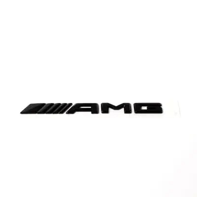 Самоклеящийся шильдик AMG Mercedes-Benz G-Класс W465, черный, 18,5 × 2 см — фото 1