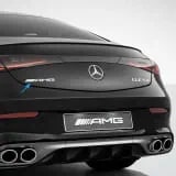 Хромированный шильдик AMG Mercedes-Benz CLE C236 на крышку багажника — фото 6