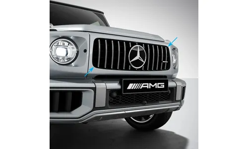 Комплект хромированной решетки Panamericana G 63 AMG Mercedes-Benz G-Класс W465 — фото 1