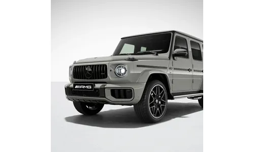 Комплект решетки Panamericana G 63 AMG Mercedes-Benz G-Класс W465, темный хром — фото 2