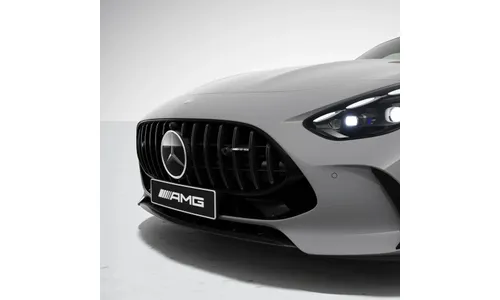 Решетка Panamericana черный хром Mercedes-AMG GT C192 — фото 1