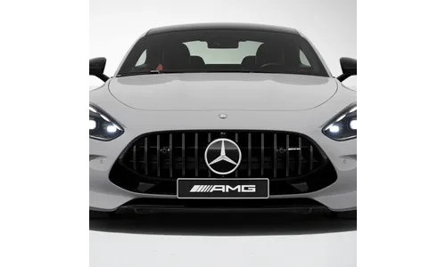 Решетка Panamericana черный хром Mercedes-AMG GT C192 — фото 3
