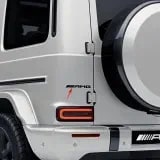 Черный глянцевый шильдик AMG Mercedes-Benz G-Class W463A, 185 × 20 мм — фото 3
