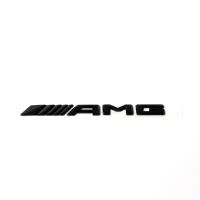 Черный глянцевый шильдик AMG Mercedes-Benz G-Class W463A, 185 × 20 мм — фото 1