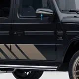 Комплект золотистых наклеек AMG Techgold Mercedes-Benz G-Class W463A на кузов и зеркала — фото 4