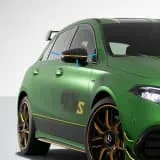 Наклейки Final Edition на корпуса зеркал Mercedes-Benz A-Класс W177, желто-черные, 2 шт. — фото 2