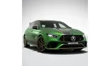 Комплект декоративных наклеек Mercedes-Benz A W177 на крышу для автомобиля с панорамной крышей, желто-черно-серый — фото 3