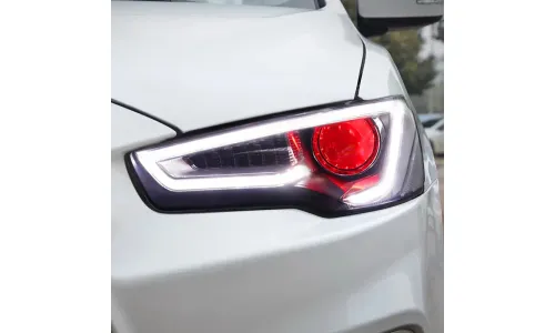 Фары передние LED с ходовыми огнями для Mitsubishi Lancer (2009-2021), комплект, комплект, FT Carlight Carlight — фото 2