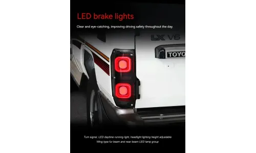 Задние LED-фонари динамический поворотник для Toyota Land Cruiser 70 (1984-2024), комплект, комплект, FT Carlight Carlight — фото 3