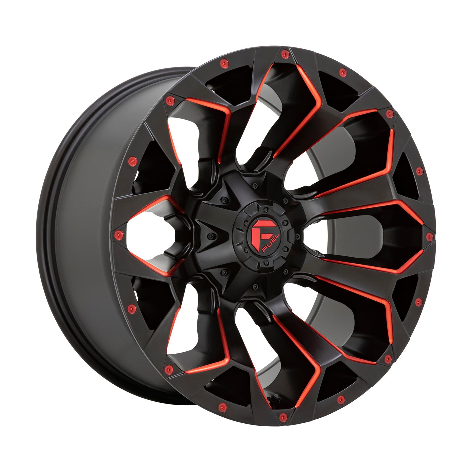 Диск колесный R18x9 Assault D787 Матовый Черный Fuel Off-Road — фото 1