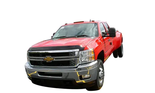 Дефлектор капота AVS для 2011-2014 Chevrolet Silverado 2500 HD,
дымчатый — фото 1