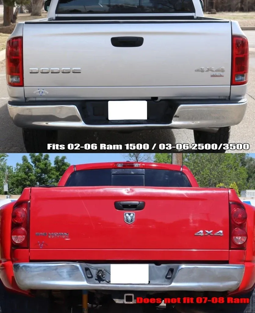 Фонари задние светодиодные Luxx Black-Red для Dodge Ram 1500 2002–2006, AlphaRex — фото 3