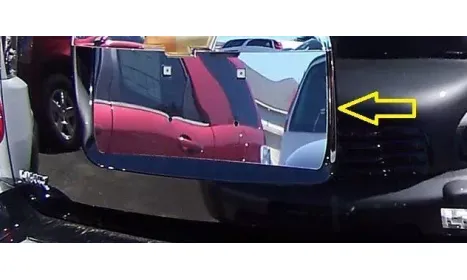 CHEVY HHR 2006-2011 НЕРЖАВЕЮЩАЯ ХРОМИРОВАННАЯ ОТДЕЛКА НОМЕРНОГО ЗНАКА — фото 1
