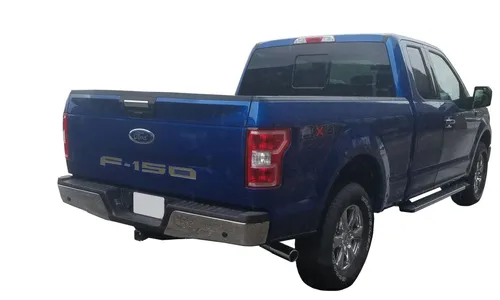 F-150 2021-2023 BLACK PLATINUM LETTERING TAILGATE BADGE — фото 2