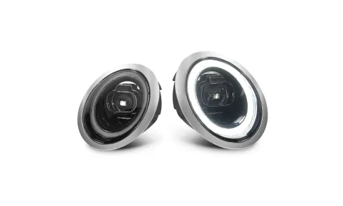 Фары передние LED с ходовыми огнями для Mini R50/R52/R53 (2001-2007), комплект, комплект, FT Carlight Carlight — фото 7