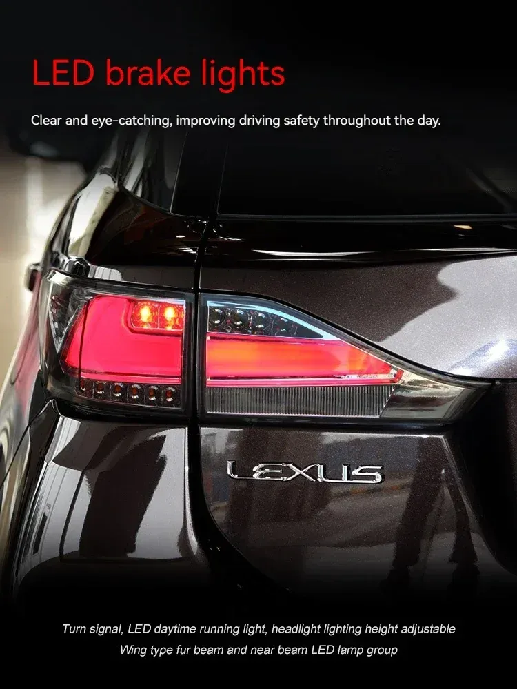 Задние LED-фонари динамический поворотник для Lexus CT200h (2011-2017), комплект, комплект, FT Carlight Carlight — фото 4